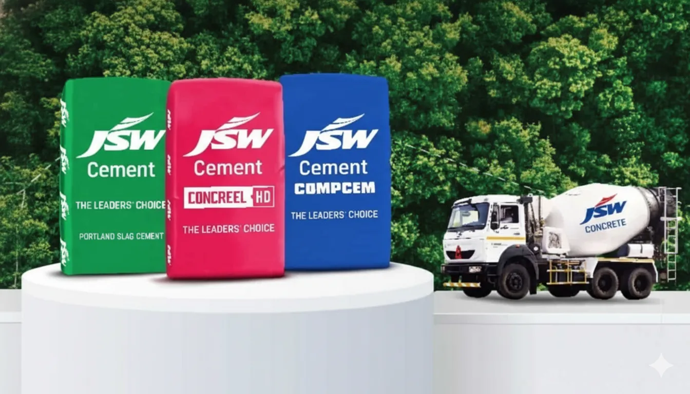 JSW Cement Share